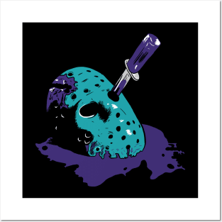 Jason Voorhees mask NES version Posters and Art